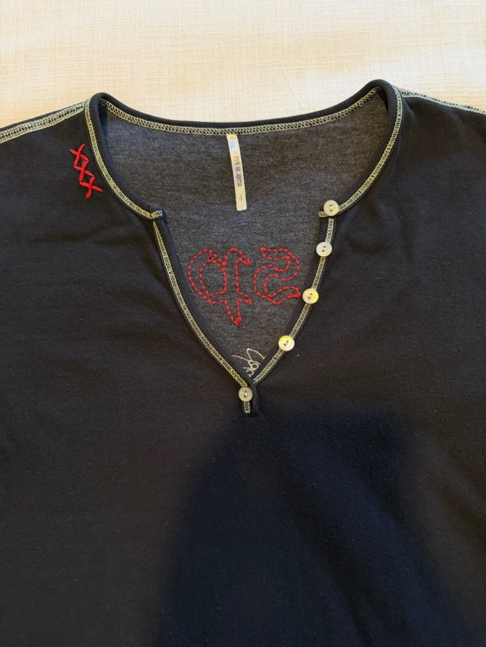 Alp N Rock Aspen Patchwork Long Sleeve Henley - Picture 2 of 13
